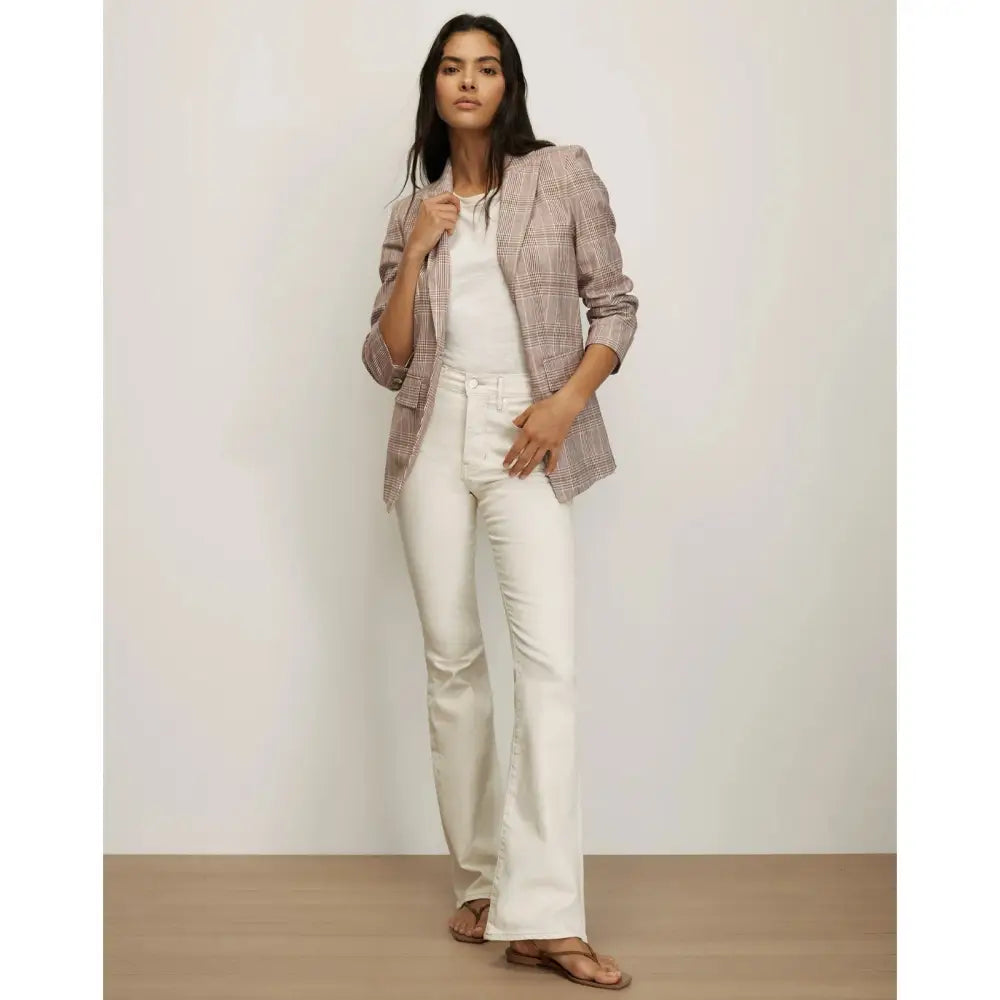 Veronica Beard Clayton Plaid Dickey Jacket