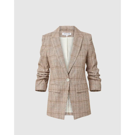 Veronica Beard Clayton Plaid Dickey Jacket