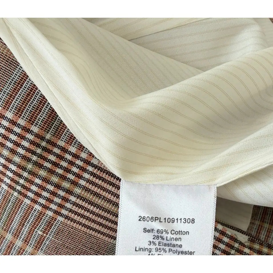Veronica Beard Clayton Plaid Dickey Jacket