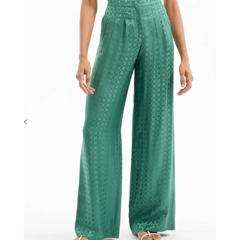 Veronica Beard Colter Geometric Pant - Bottoms