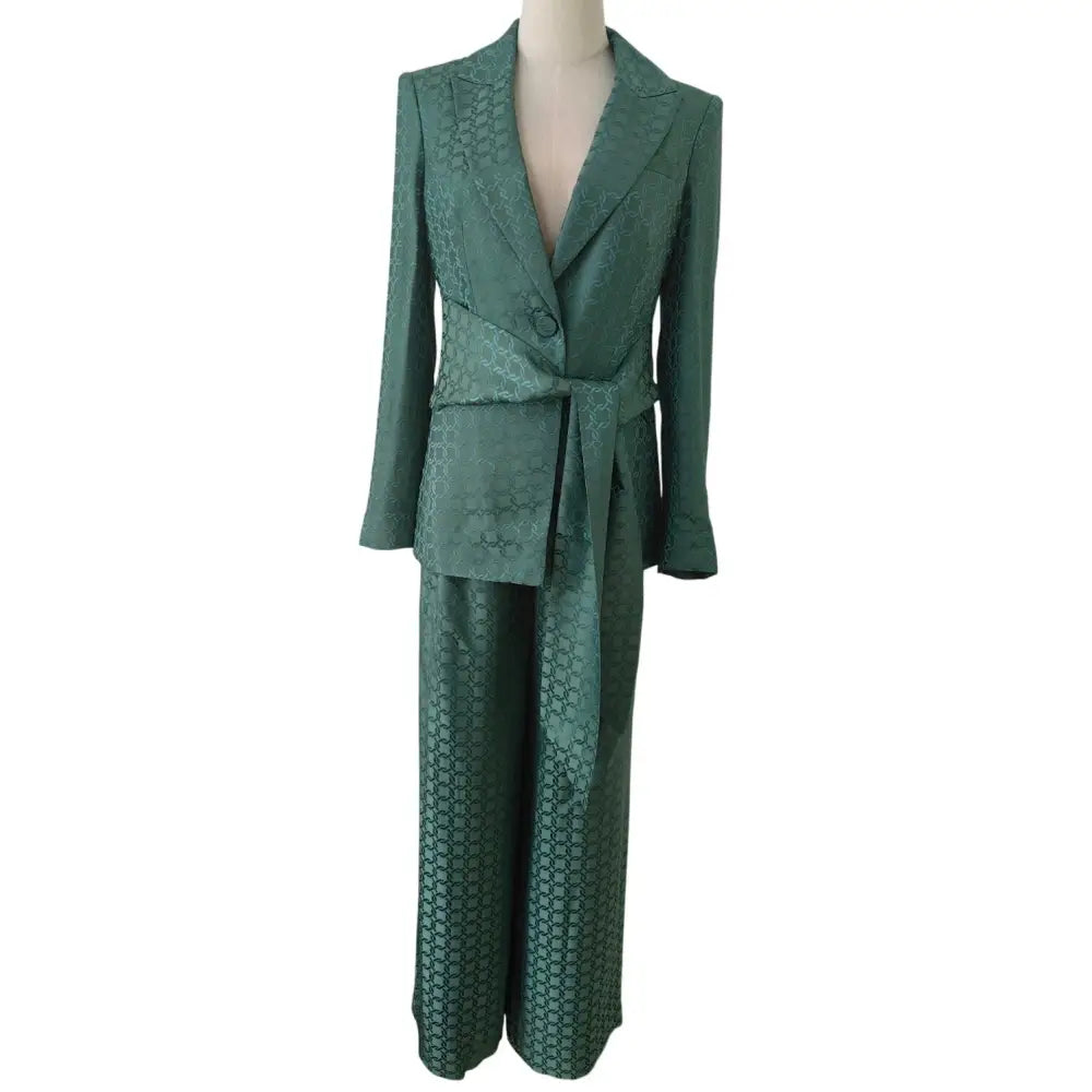 Veronica Beard Colter Geometric Pant - Bottoms