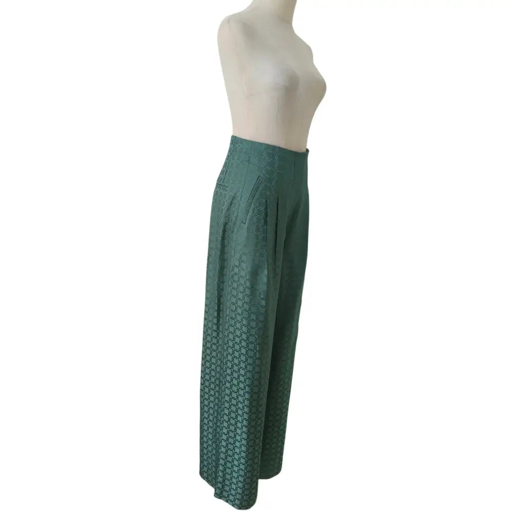 Veronica Beard Colter Geometric Pant - Bottoms