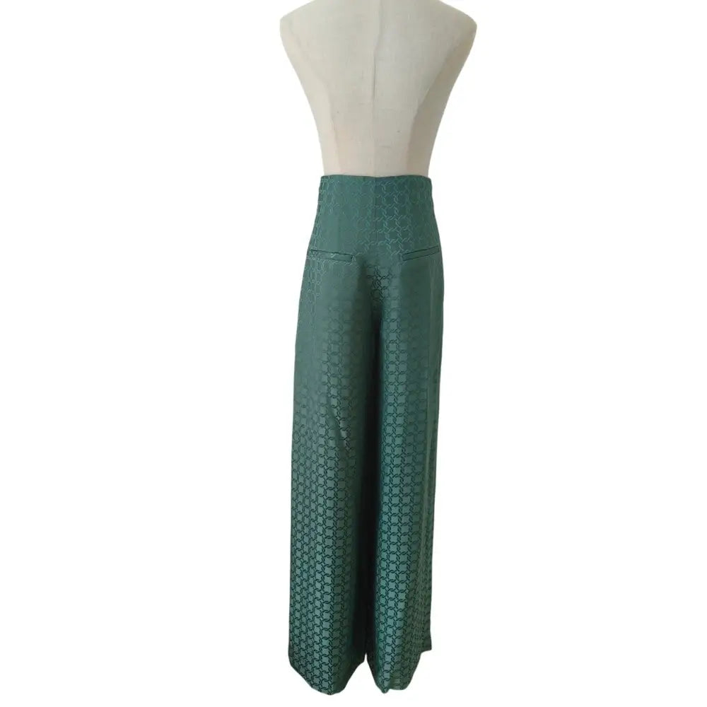 Veronica Beard Colter Geometric Pant - Bottoms