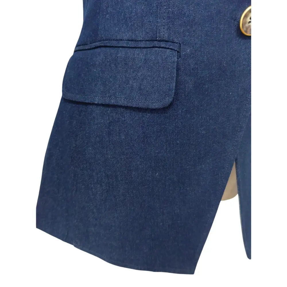 Veronica Beard Cynthia Tailored Denim Jacket - Jacket