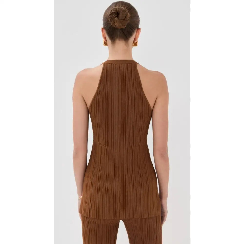 Veronica Beard Dax Knit Vest - Tops