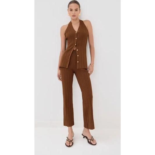 Veronica Beard Dax Knit Vest - Tops