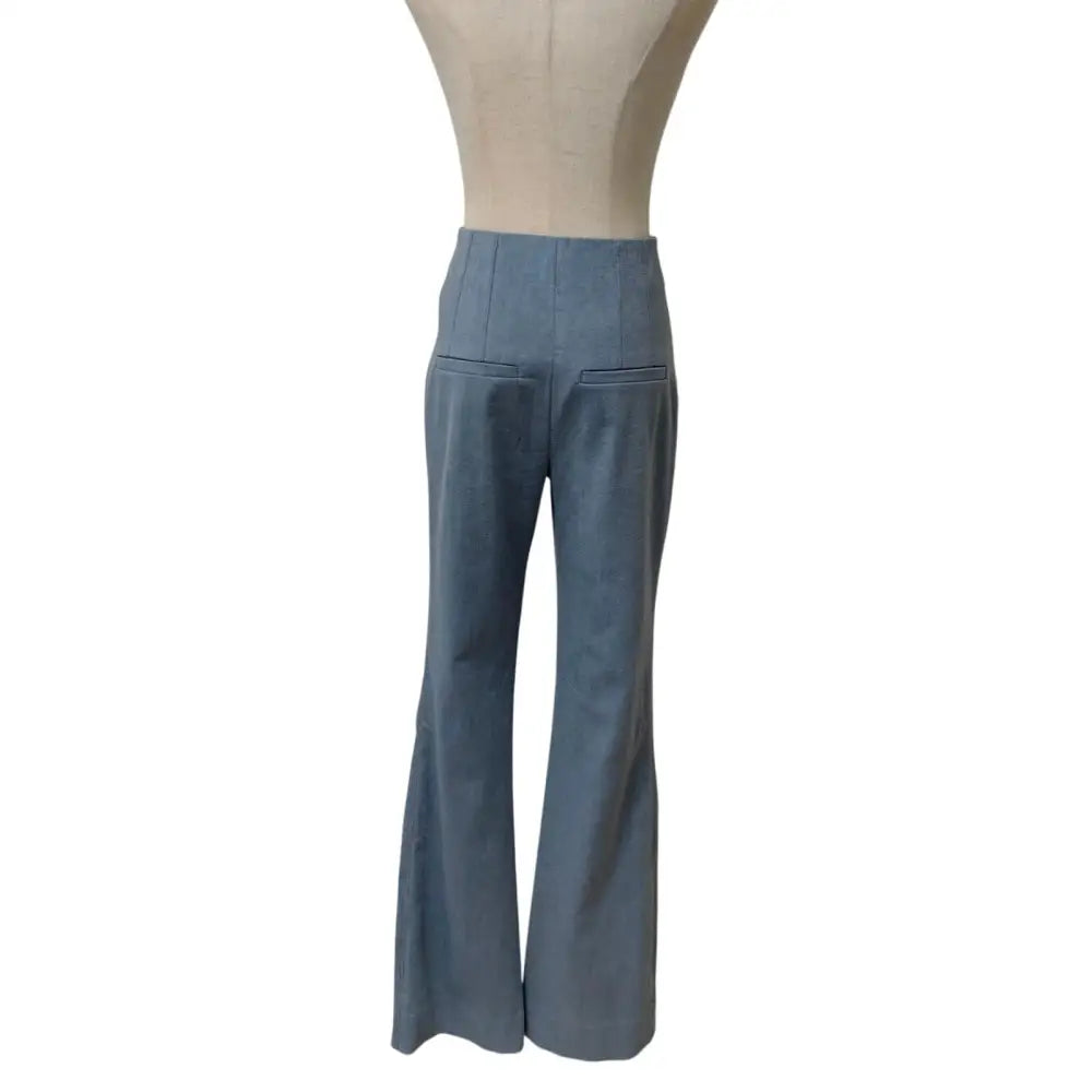 Veronica Beard Hawthorne Denim Pant Stretch-Denim Kick-Flare Pant - Bottoms