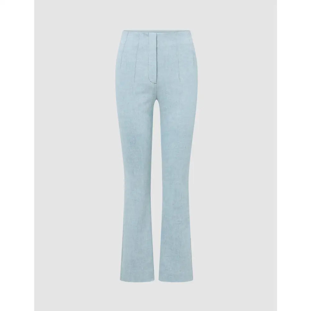 Veronica Beard Hawthorne Denim Pant Stretch-Denim Kick-Flare Pant - Bottoms