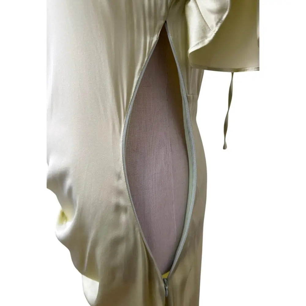 Veronica Beard Huntleigh ruched silk-blend satin gown - Dress