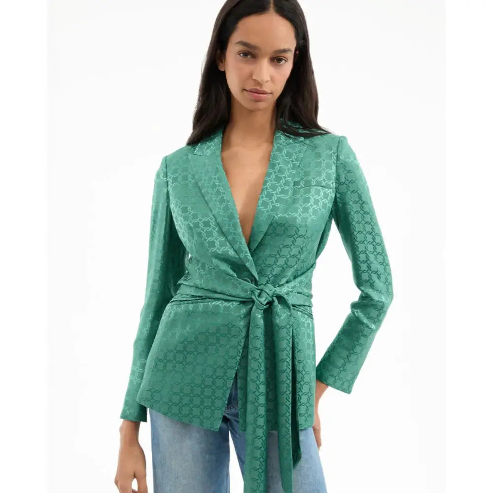 Veronica Beard Issel Wrap Jacket - Jacket