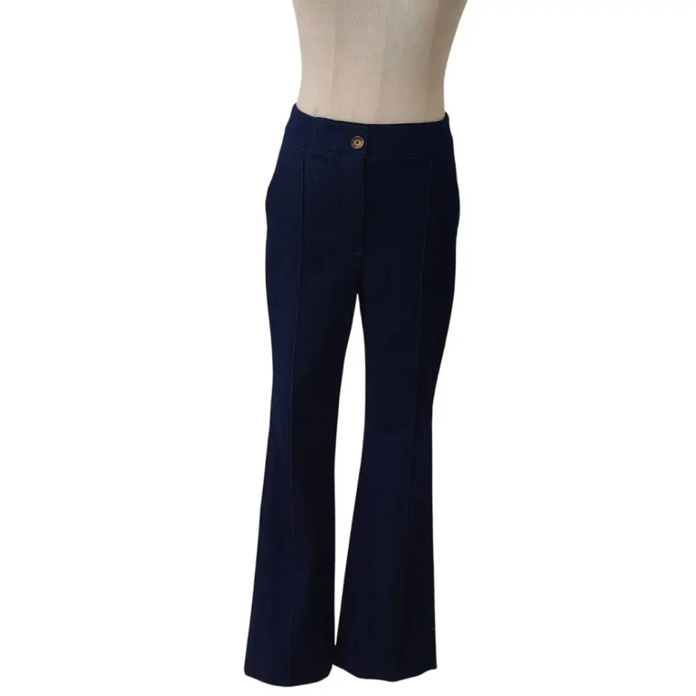 Veronica Beard Kimra Kick-Flare Pant - Bottoms
