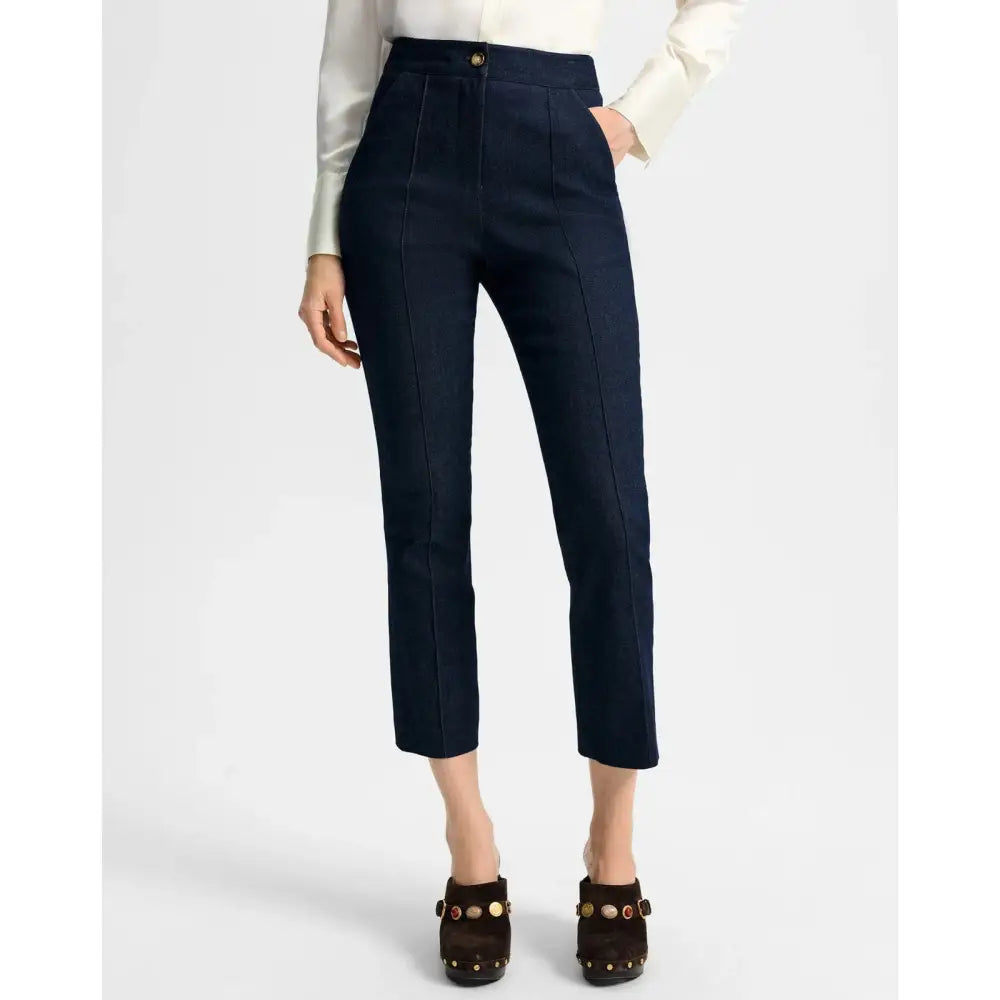 Veronica Beard Kimra Kick-Flare Pant - Bottoms