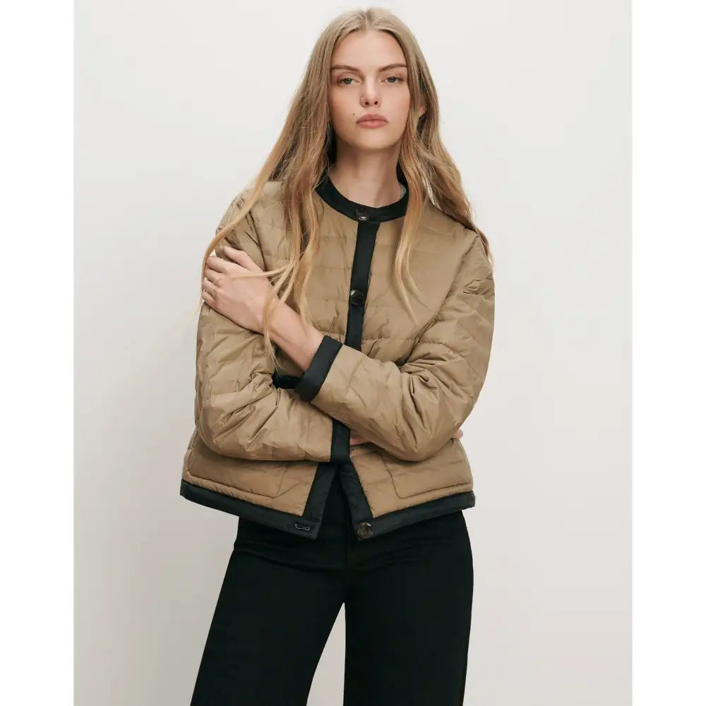 Veronica Beard Pearson Puffer Dickey Jacket - Jacket