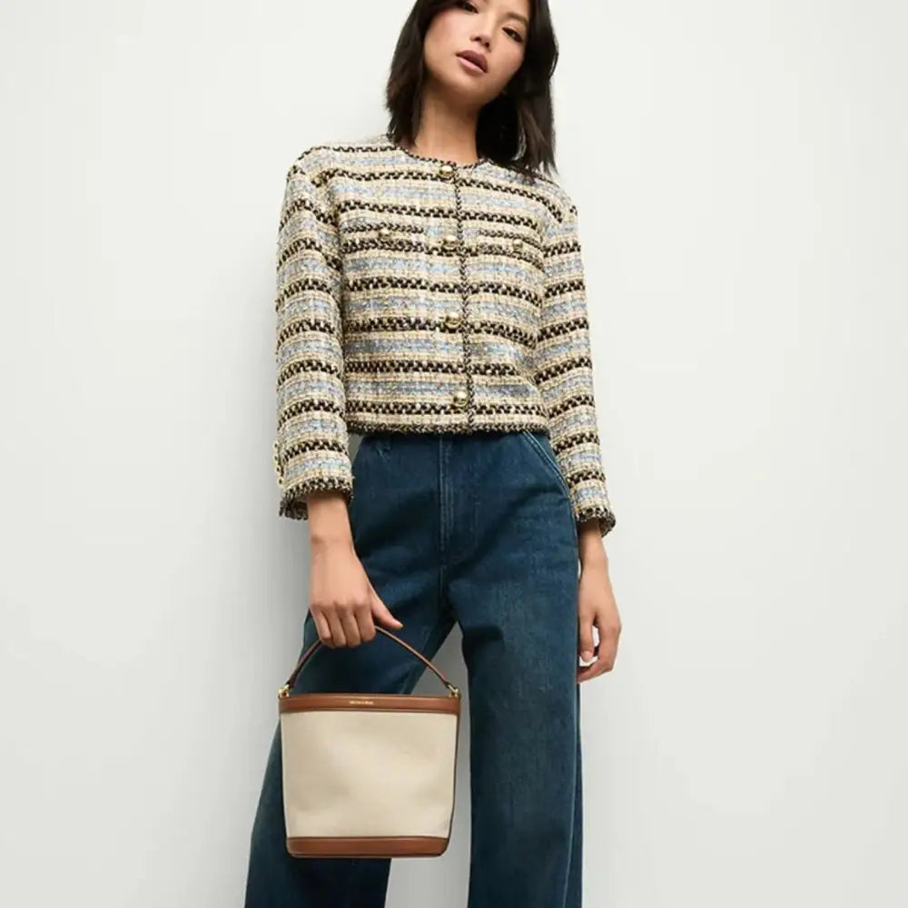 Veronica Beard Sumira Metallic Tweed Jacket - Veronica Beard Bernardi Collective