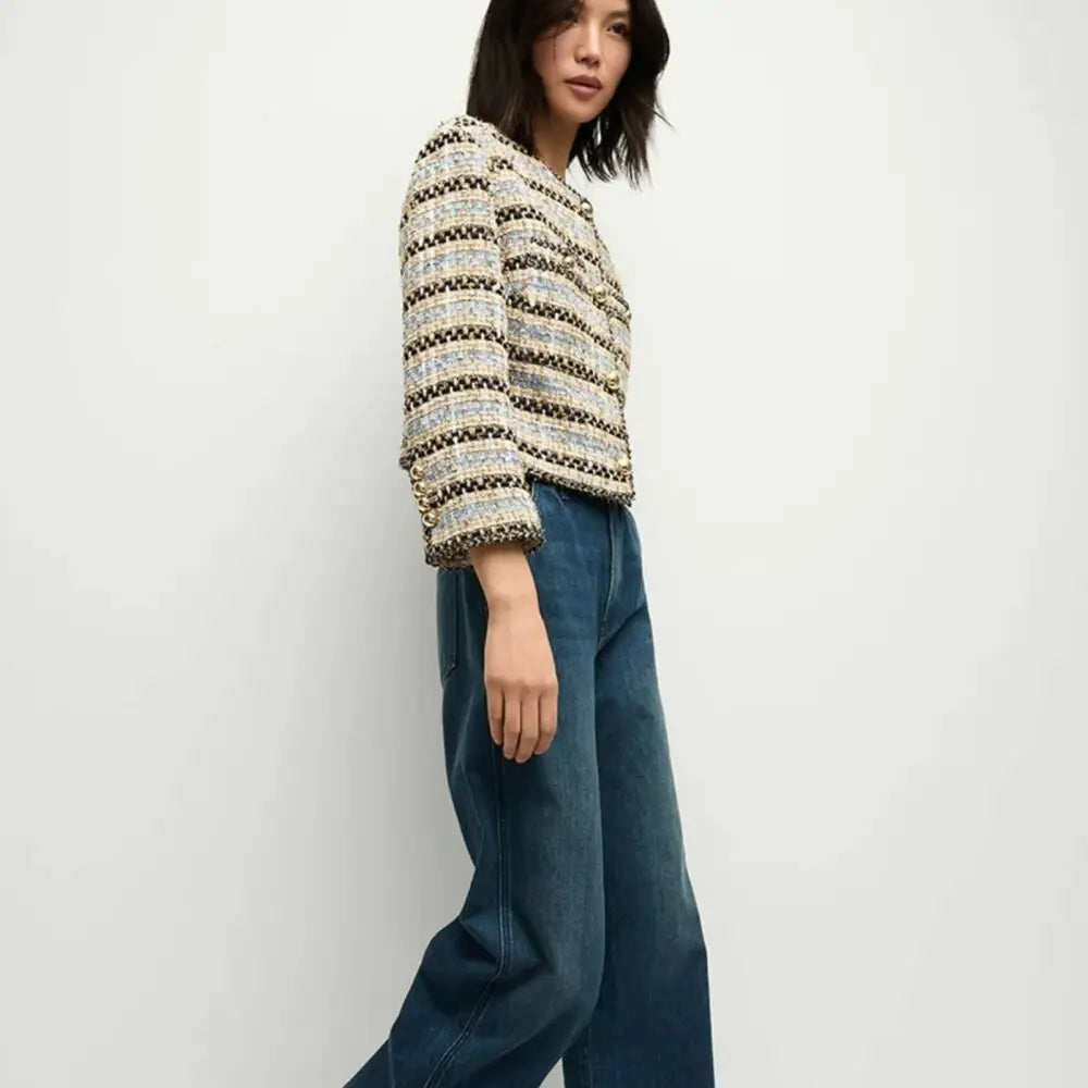 Veronica Beard Sumira Metallic Tweed Jacket - Veronica Beard Bernardi Collective