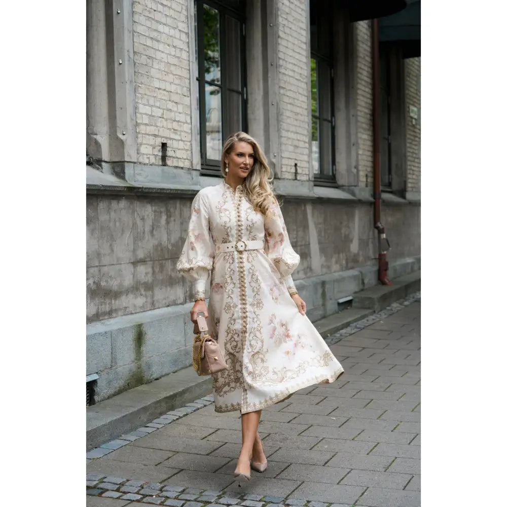 Zimmermann Hypnotic Buttoned Midi Dress - Zimmermann 1 = US 6 - Dress
