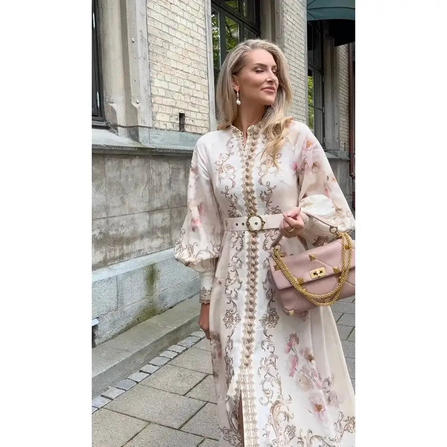 Zimmermann Hypnotic Buttoned Midi Dress - Dress