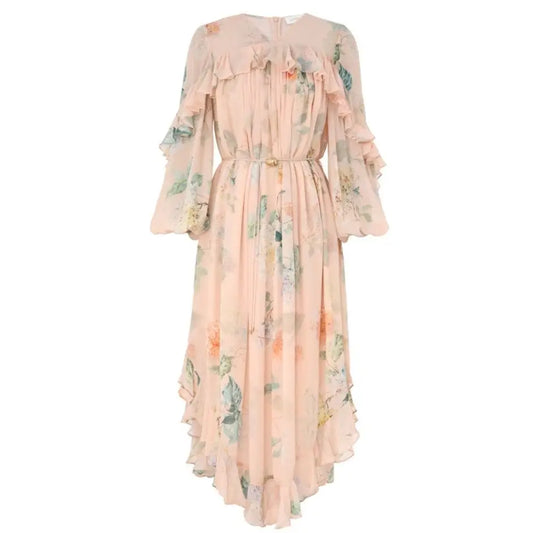 Zimmermann Illuminate Cape Dress | Formal Maxi Dress

