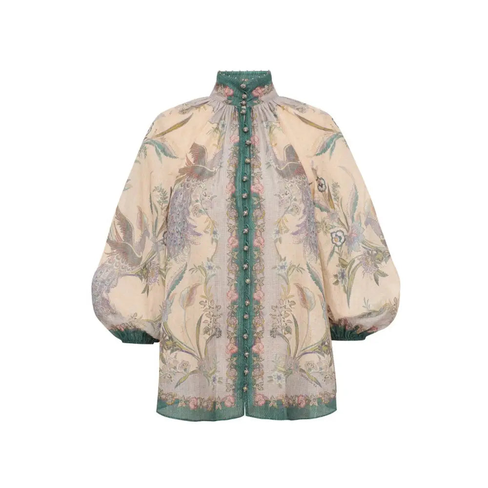 Zimmermann Indra BIllow Blouse - Tops