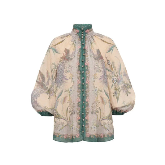 Zimmermann Indra BIllow Blouse - Tops