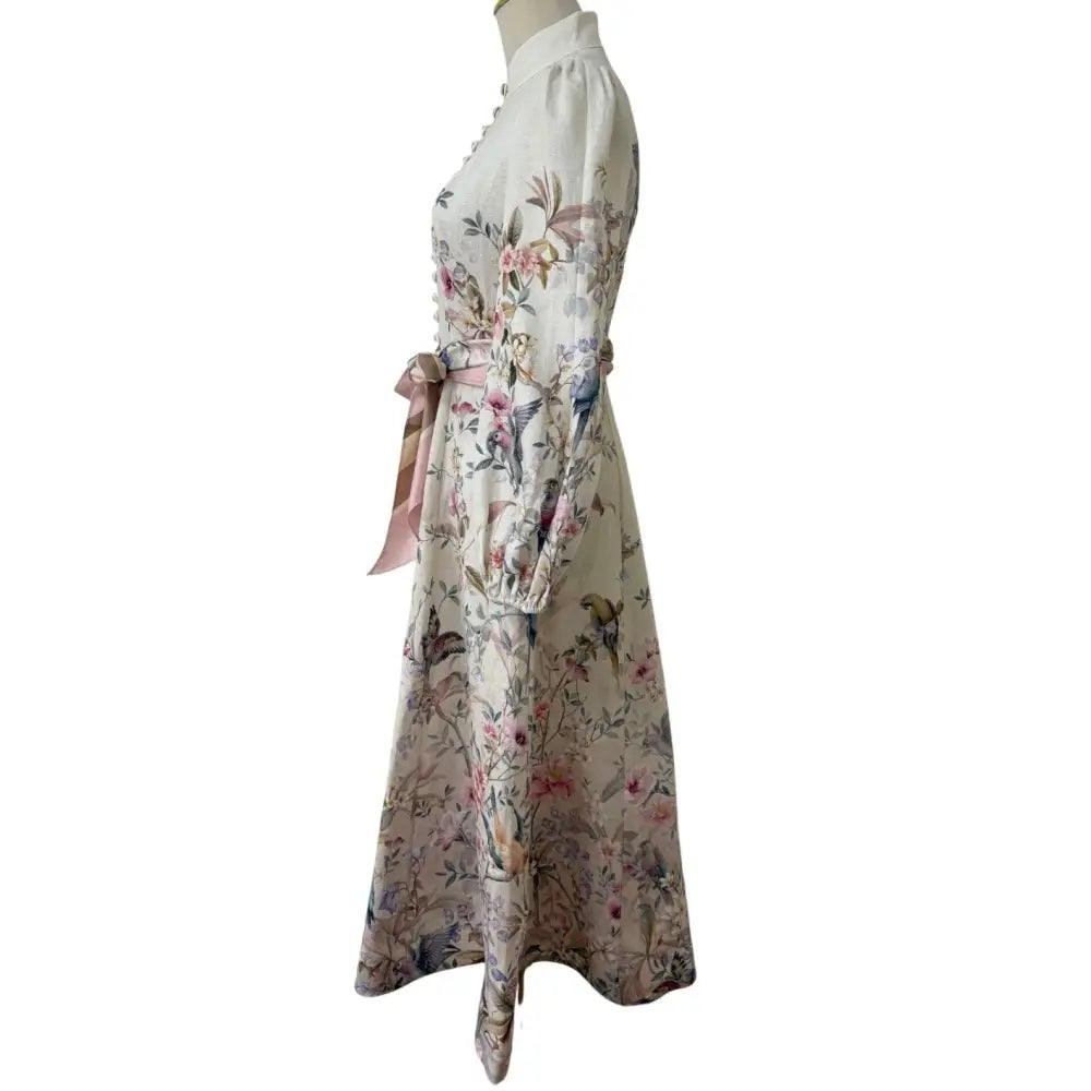 Zimmermann Rebellion Button Midi Dress - Dress
