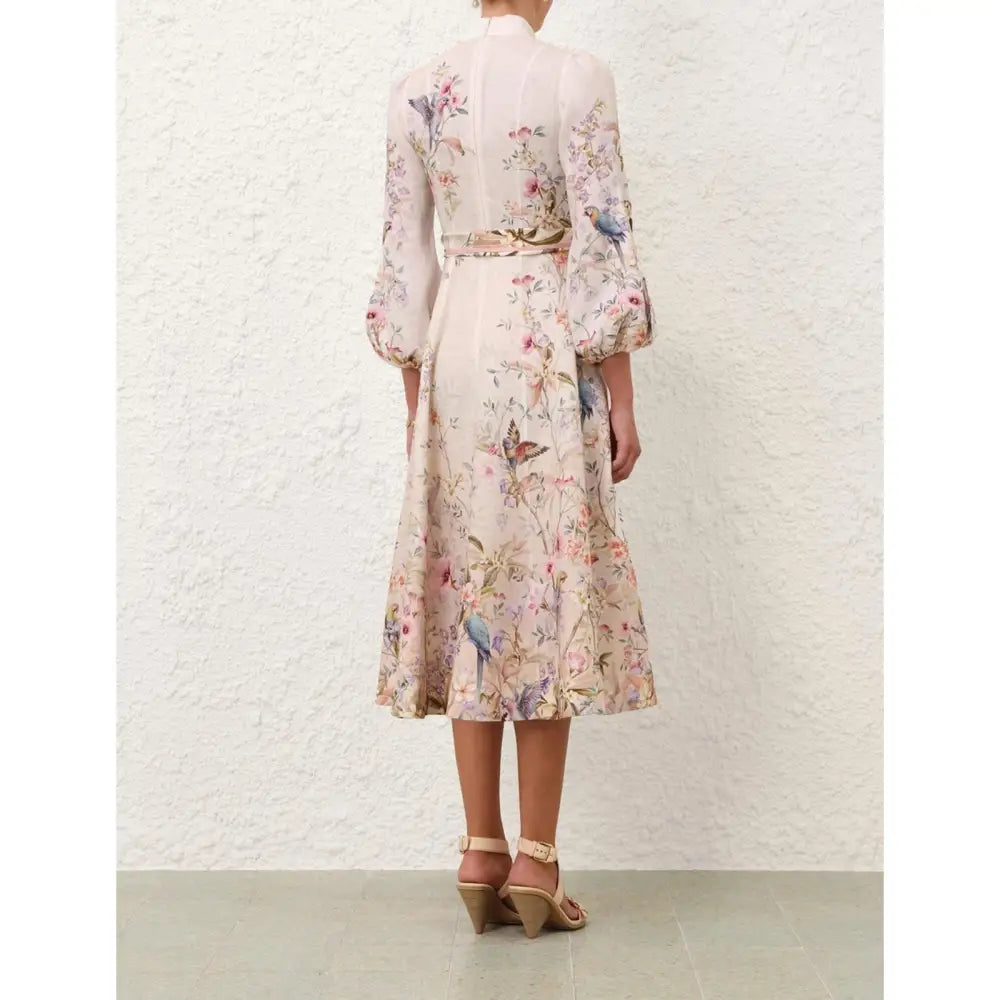 Zimmermann Rebellion Button Midi Dress - Dress