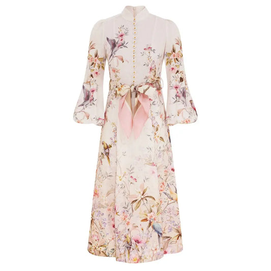 Zimmermann Rebellion Button Midi Dress - Dress