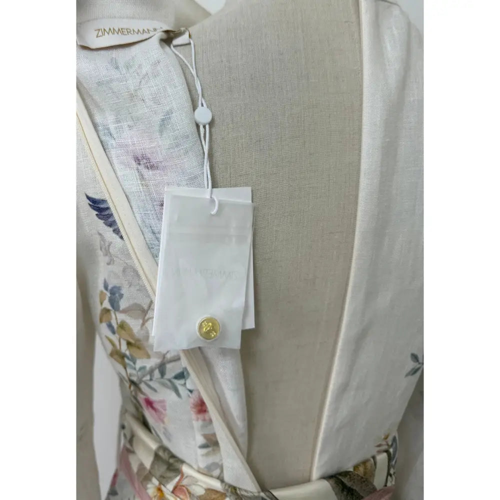Zimmermann Rebellion Button Midi Dress - Dress
