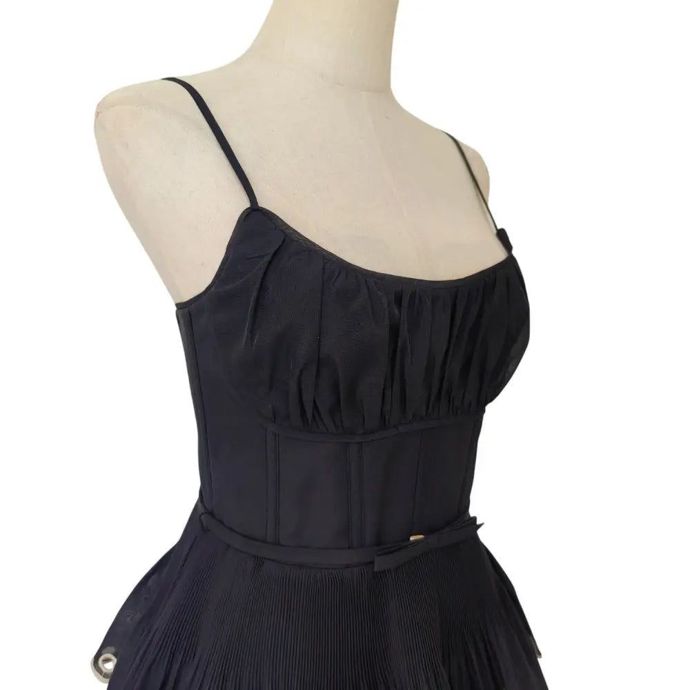 ZIMMERMANN Tiered embroidered georgette midi dress - Dress